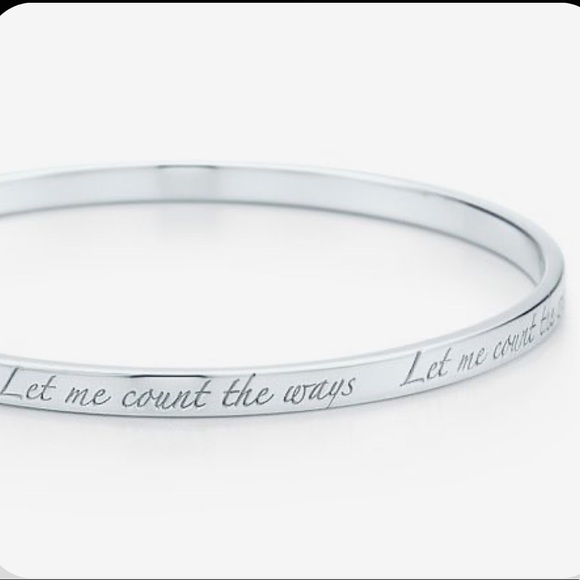 Authentic Tiffany & co let me count bangle - Picture 4 of 5
